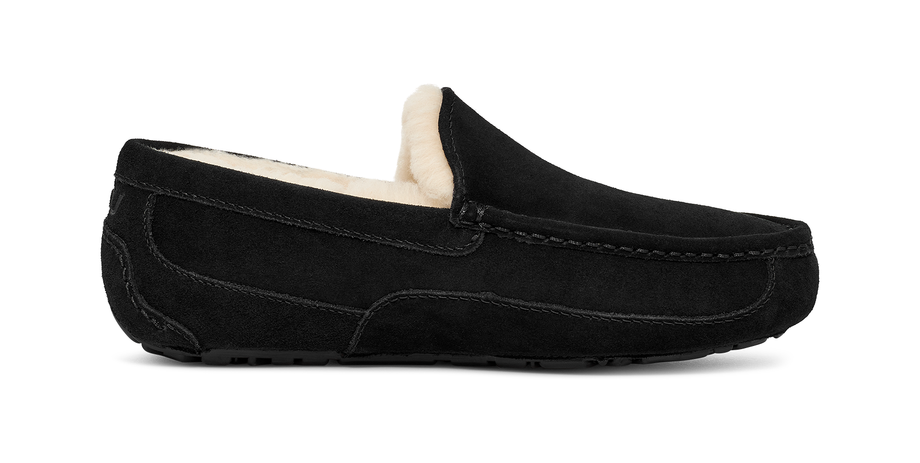 UGG Ascot Slipper Black, Black (1101110-BLK)