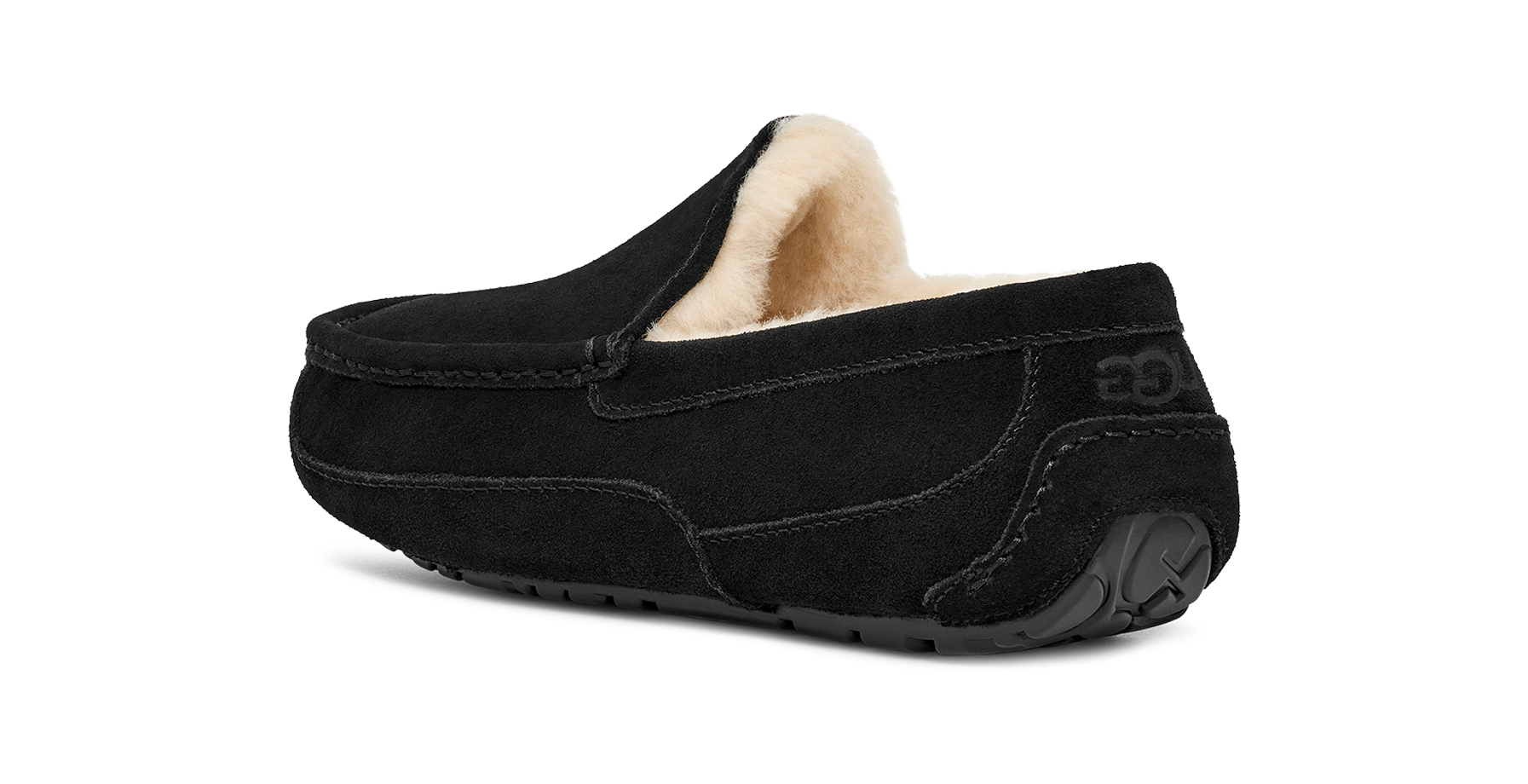 UGG Ascot Slipper Black, Black (1101110-BLK)