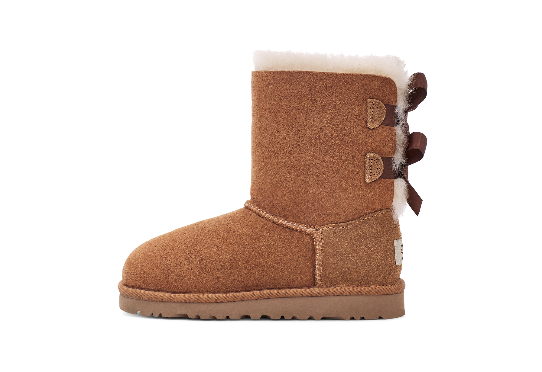 UGG Bailey Bow II Boot Chestnut (Kids), Chestnut/Chestnut (1017394K-CHE)
