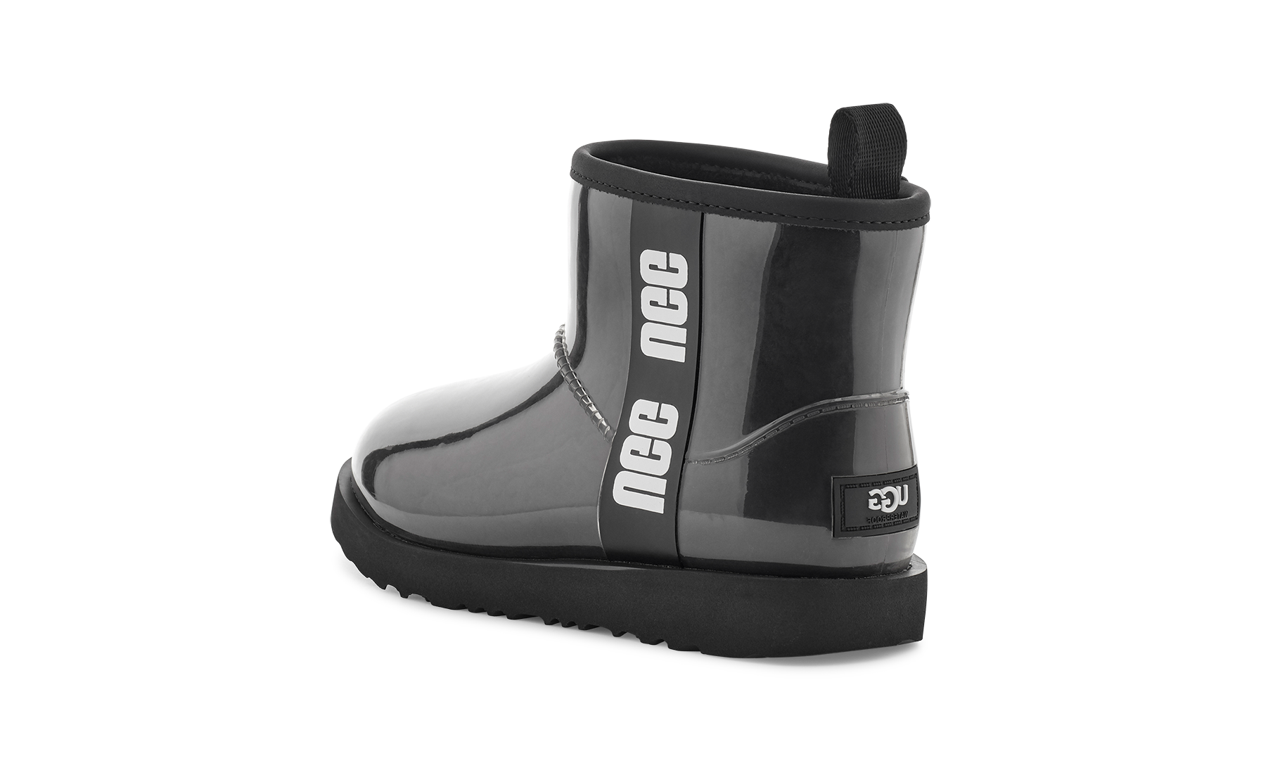 UGG Classic Clear Mini II Boot Black (Kids), Black (1112386K-BLK)