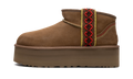 UGG Classic Ultra Mini Braid Boot Chestnut