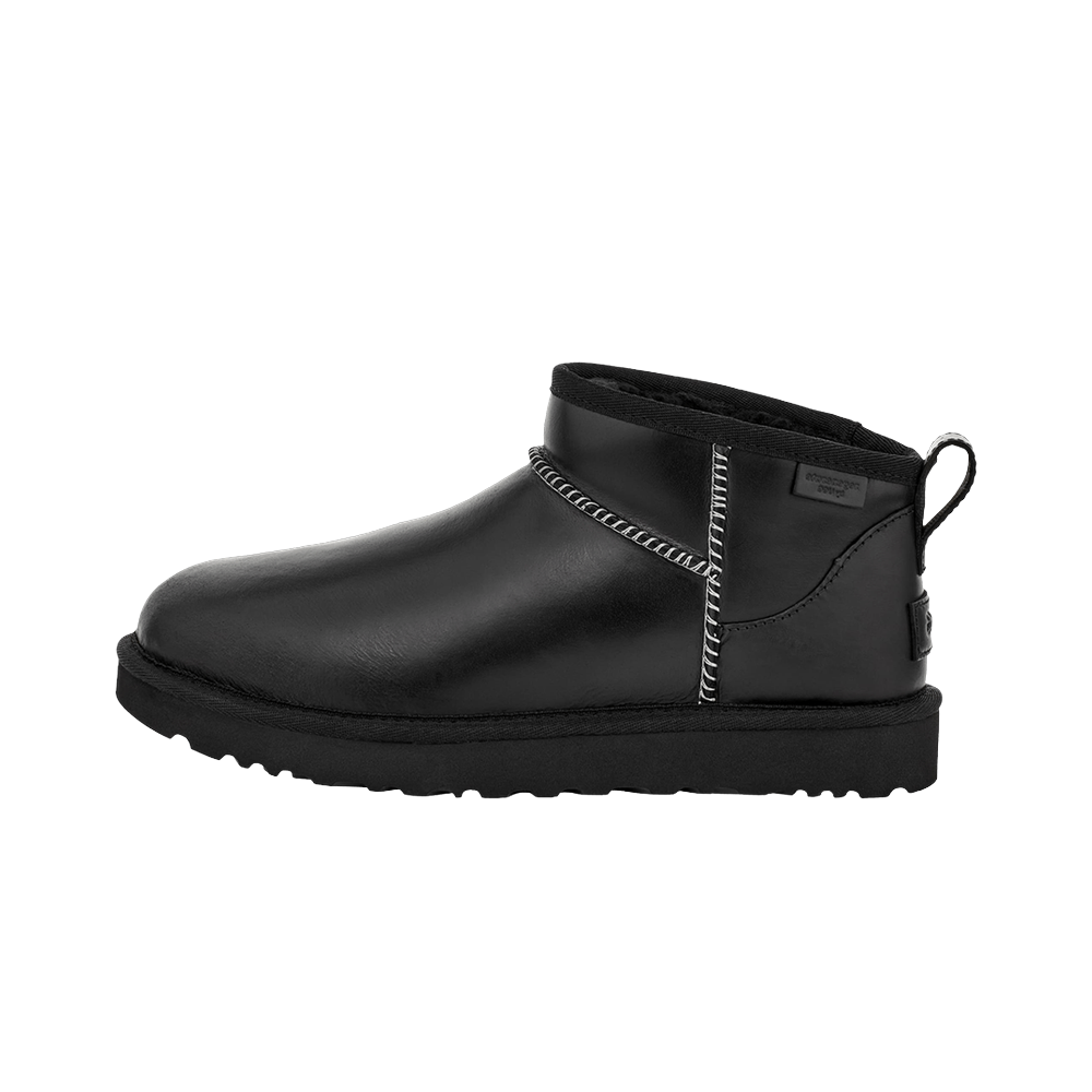 UGG Classic Ultra Mini LTHR Regen Boot Black
