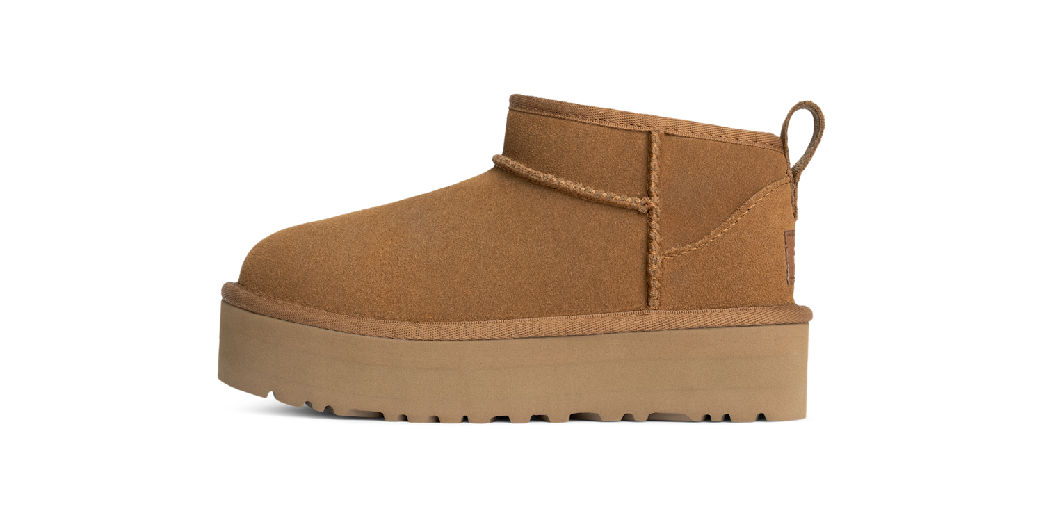 UGG Classic Ultra Mini Platform Boot Chestnut (Kids)