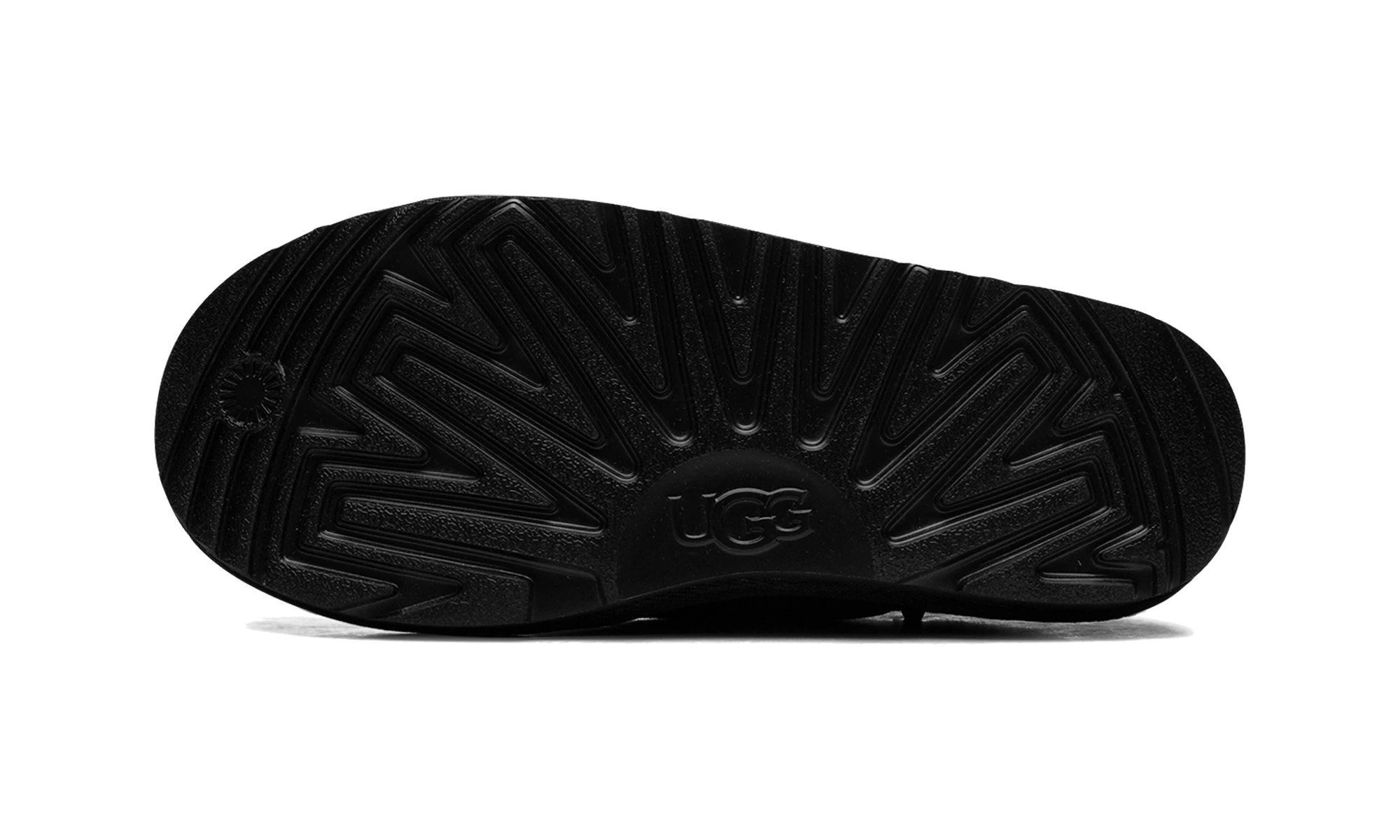 UGG Classic Ultra Stretch Cuff Slipper Black (Kids)