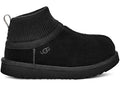 UGG Classic Ultra Stretch Cuff Slipper Black (Toddler)