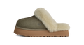 UGG Disquette Slipper Moss Green Muted Brass