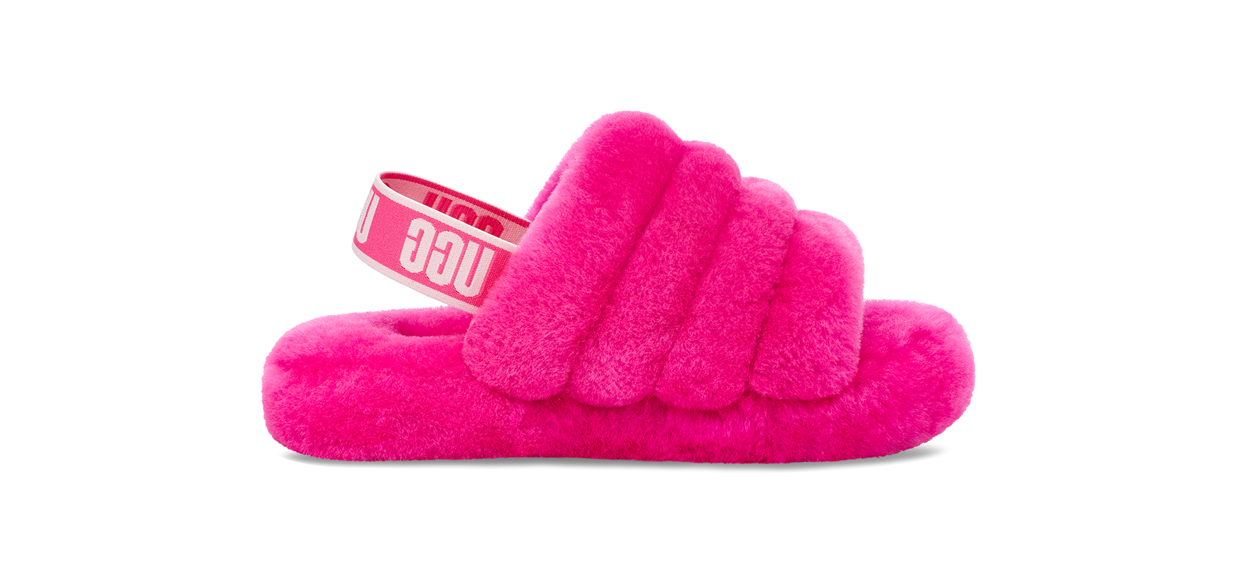 UGG Fluff Yeah Slide Rock Rose (Kids), Rock Rose/Rock Rose (1098494K-RCR)
