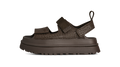 UGG GoldenGlow Embossed Sandal Dense Smoke