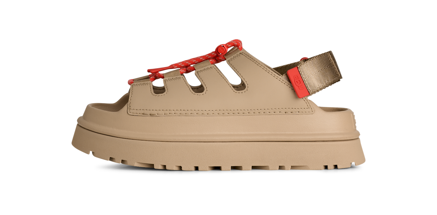 UGG GoldenGlow Toggle Sandal Mustard Seed