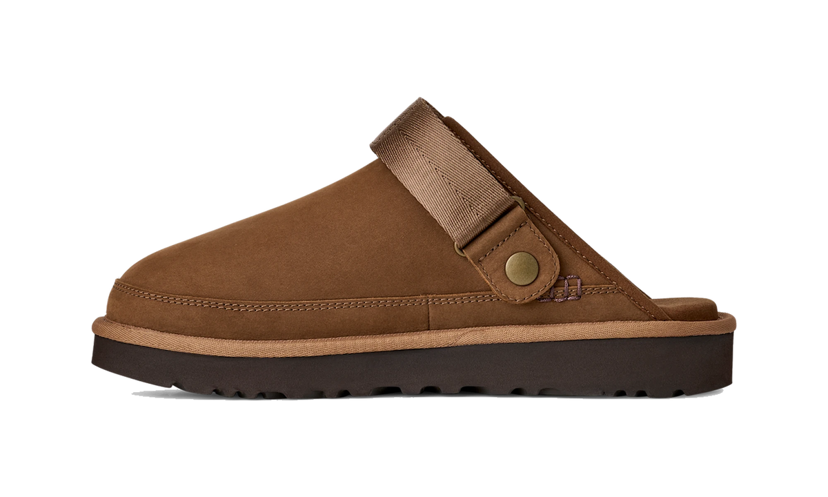 UGG Goldencoast Clog II Nubuck Dark Chestnut
