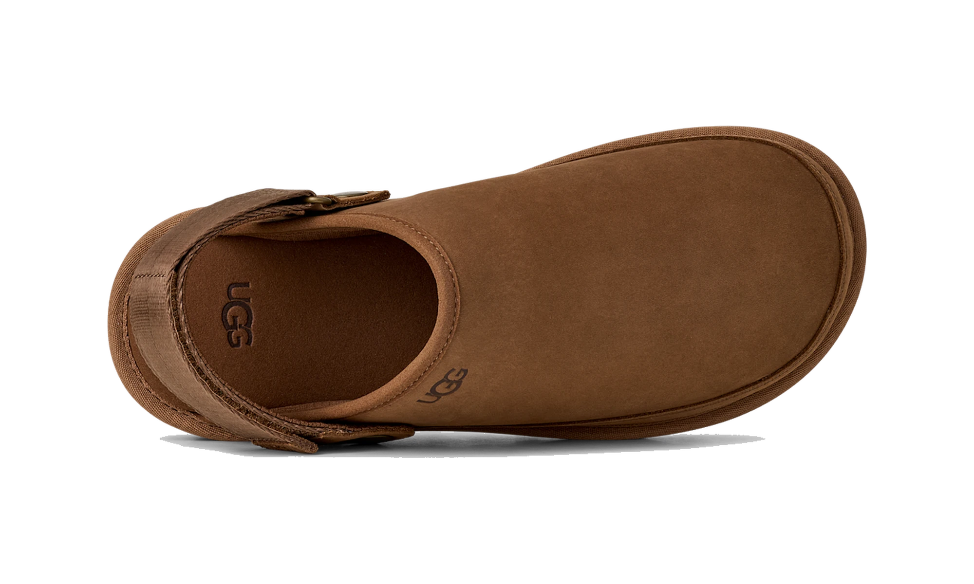 UGG Goldencoast Clog II Nubuck Dark Chestnut