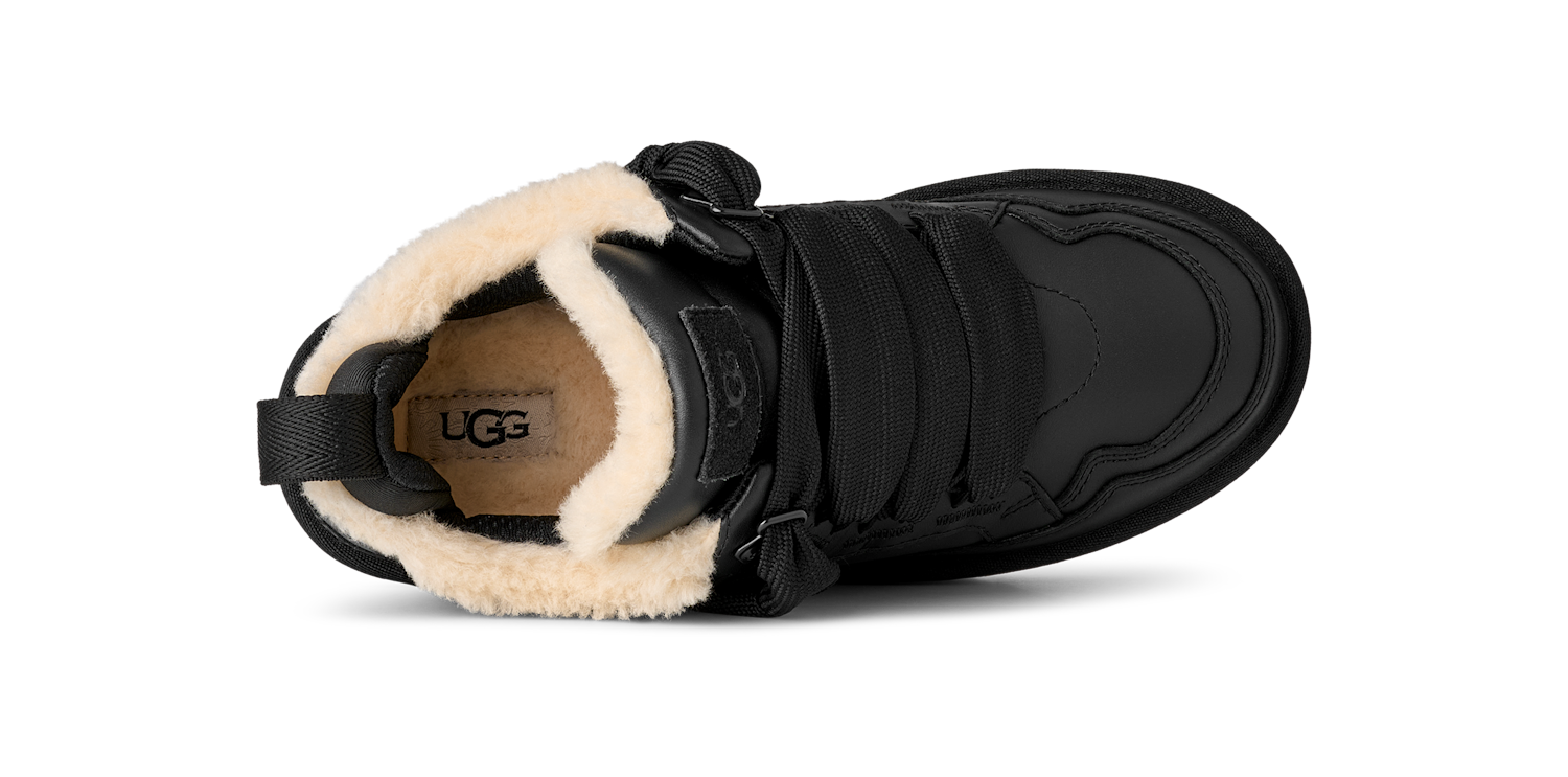 UGG Lowmel Leather Black, Black (1171537-BLK)