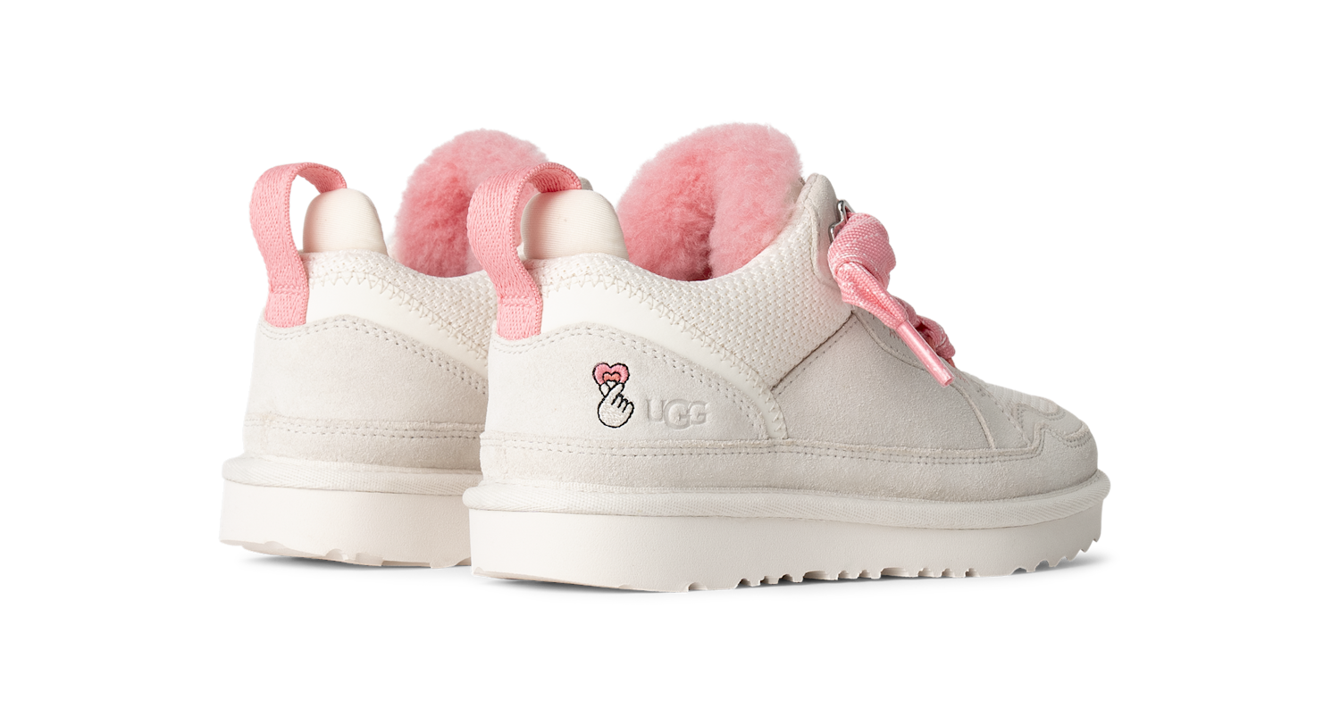 UGG Lowmel Love '25 Jasmine Tropical Pink (Kids), Jasmine/Tropical Pink (1172390K-JNT)