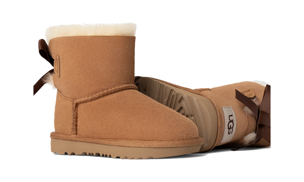 UGG Mini Bailey Bow II Boot Chestnut (Toddler)