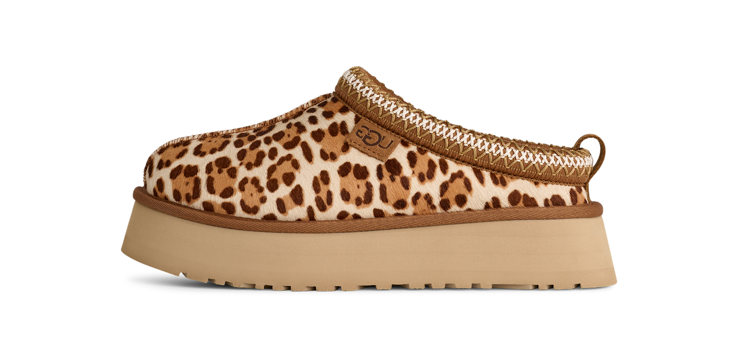 UGG Tazz Plains Slipper Felicity Leopard Jasmine