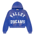 Vale Forever Classico Zip Up Hoodie Sapphire