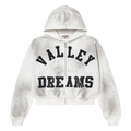 Vale Forever Classico Zip Up Hoodie White
