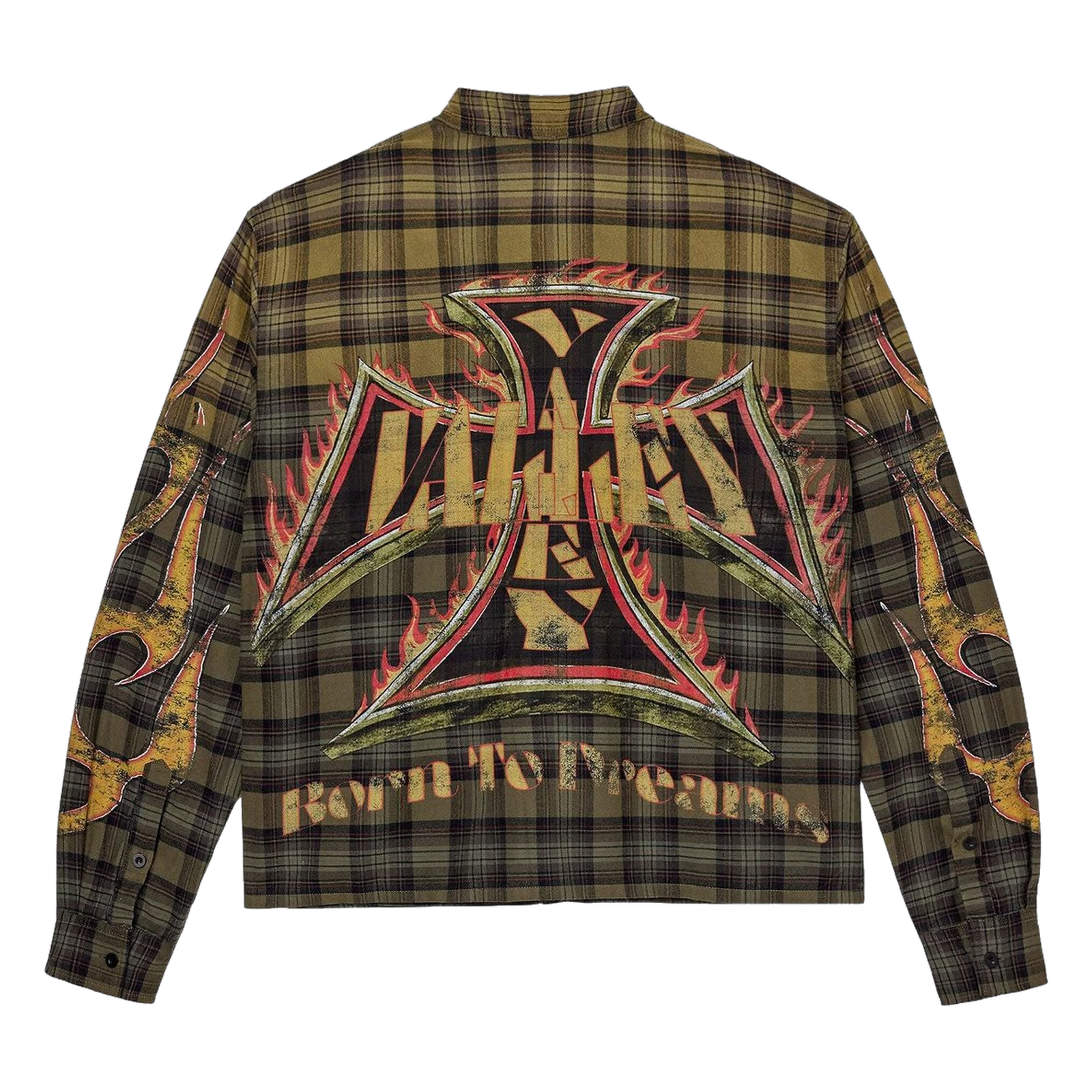 Vale Forever Reborn Flannel Green