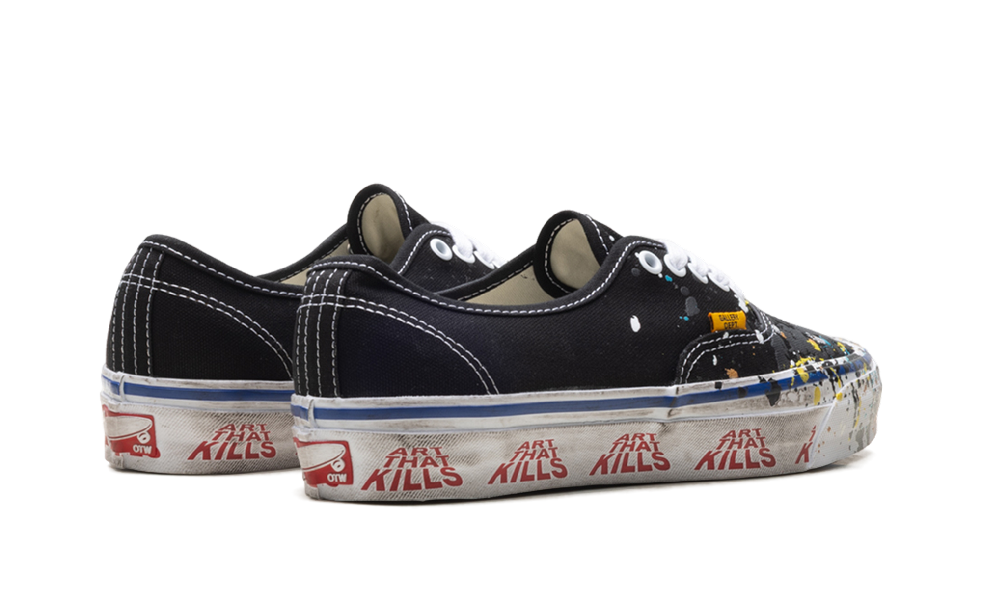 Vans Authentic Reissue 44 Gallery Dept. Art That Kills Black