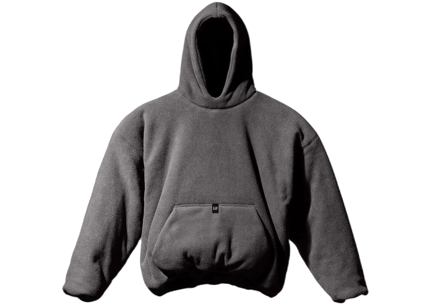 Yeezy Gap Polar Fleece Padded Hoodie Dark Grey, Dark Grey (471162 02 0003)