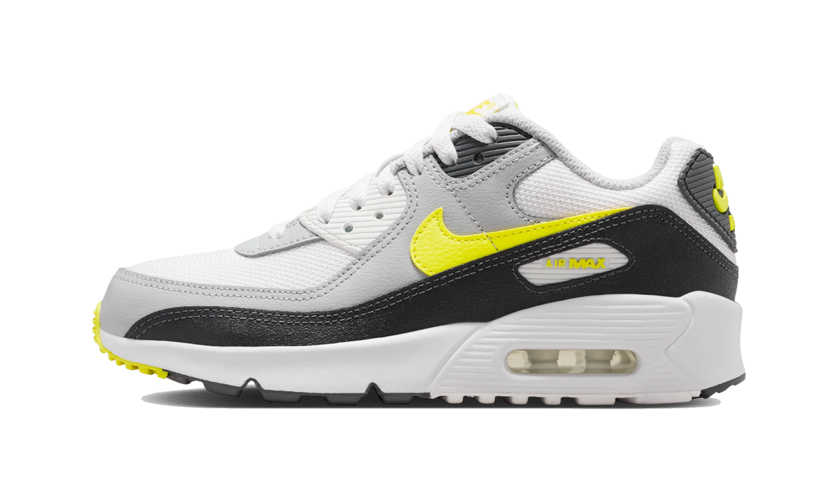 Nike Air Max 90 Off-White/Dark Smoke Grey/Light Smoke Grey/Sonic Yellow
