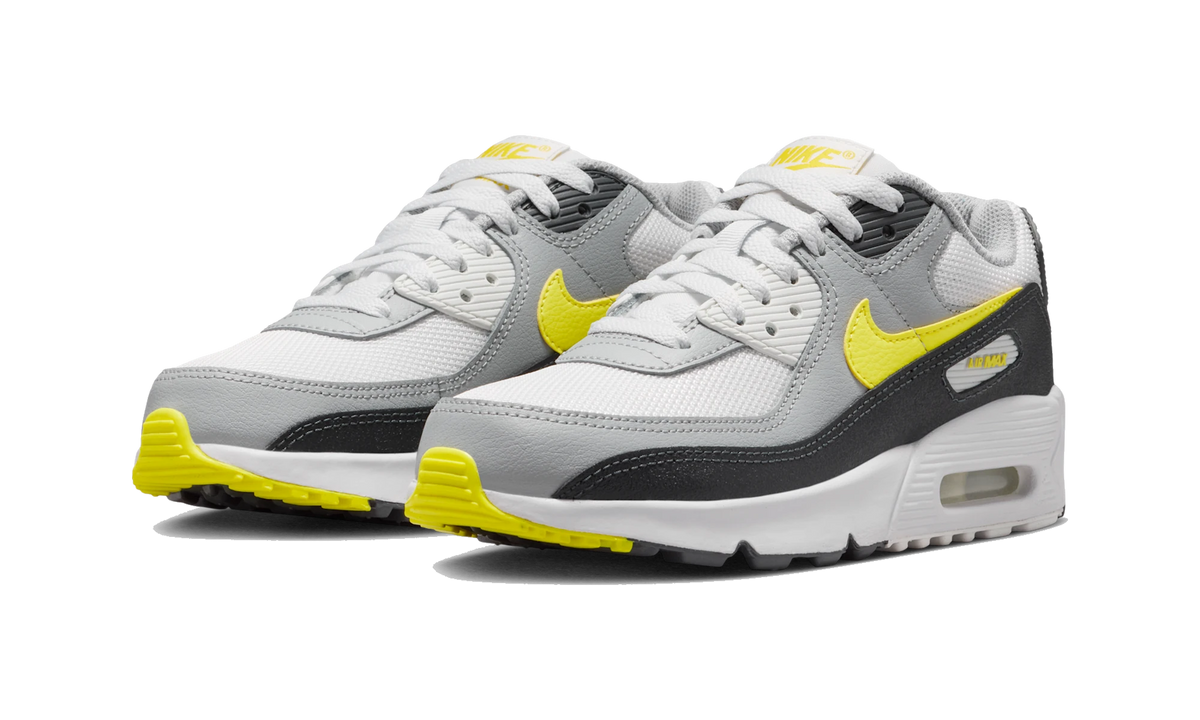 Nike Air Max 90 Off-White/Dark Smoke Grey/Light Smoke Grey/Sonic Yellow