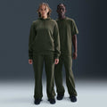 NOCTA NOCTA Fleece CS Open-Hem Tracksuit Bottoms Cargo Khaki/Cargo Khaki/Team Red
