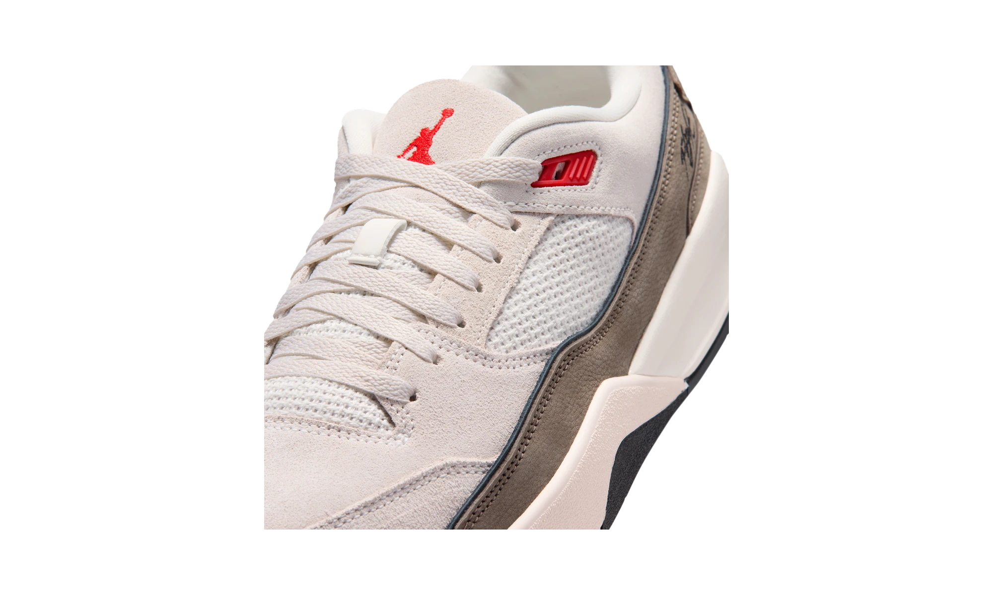 Air Jordan Flight Court Phantom/Palomino/Black/University Red