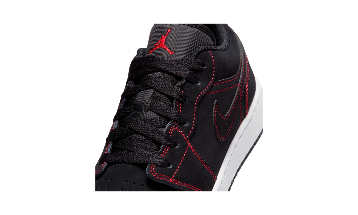Air Jordan 1 Low Black/White/University Red