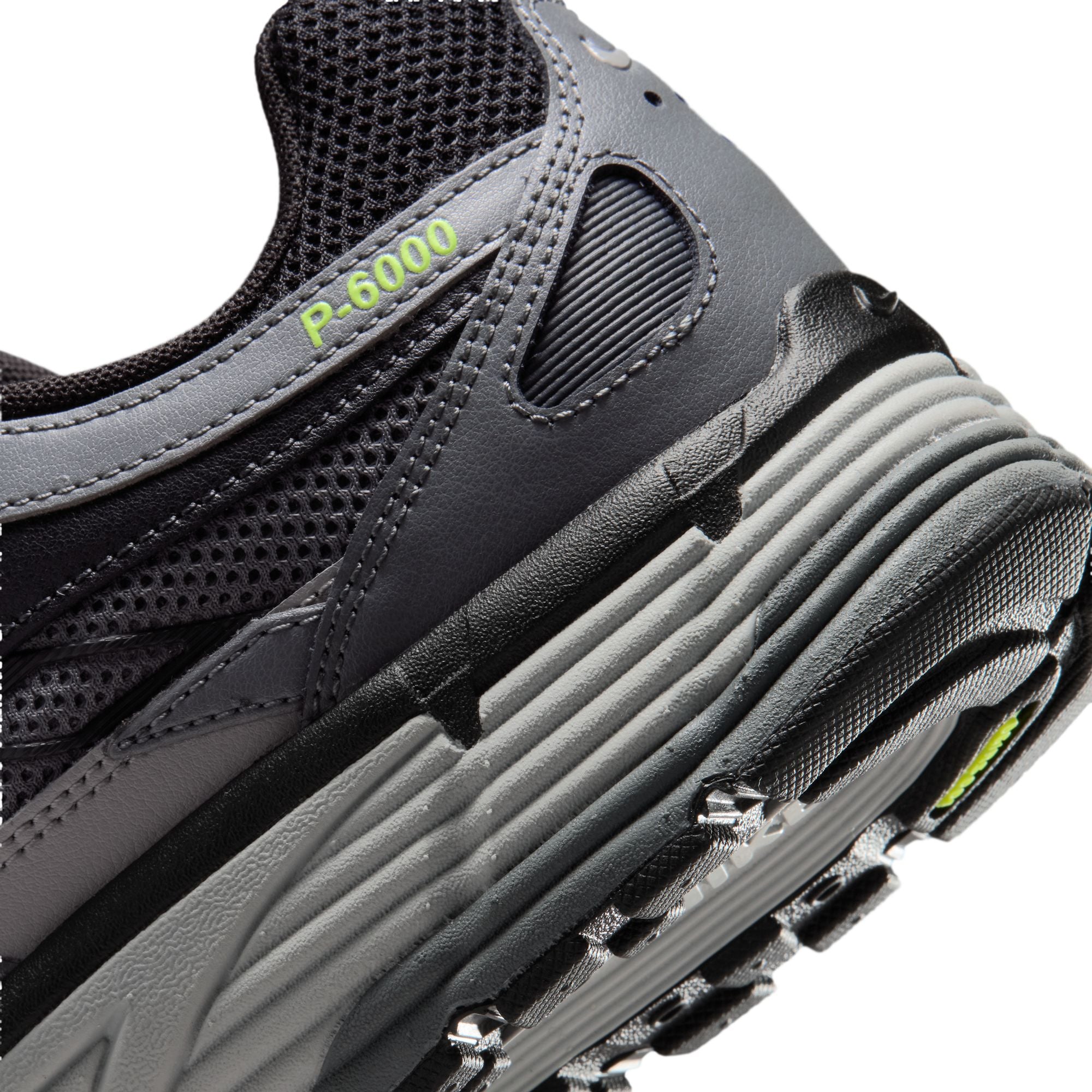 Nike P-6000 Dark Smoke Grey/Black/Light Smoke Grey/Volt