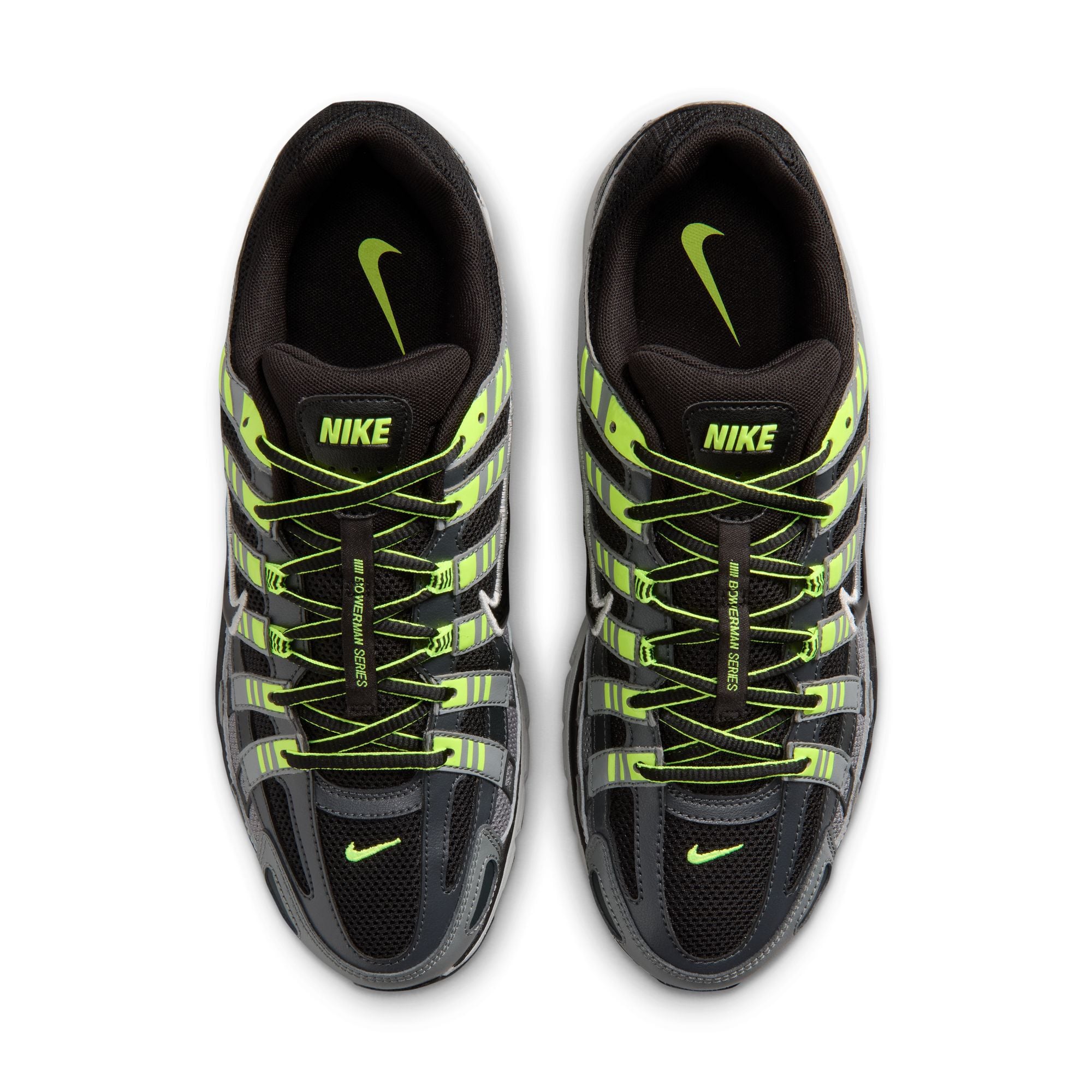 Nike P-6000 Dark Smoke Grey/Black/Light Smoke Grey/Volt
