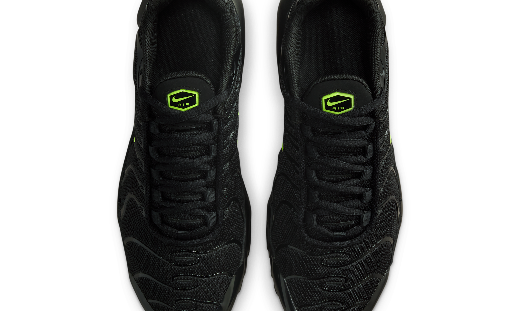 Nike Air Max Plus Black/Black/Volt Ice