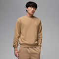 Air Jordan Brooklyn Fleece Crew-Neck Sweatshirt Desert Camo/White