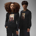 Air Jordan Jumpman Chimney Long-Sleeve T-Shirt Black/White