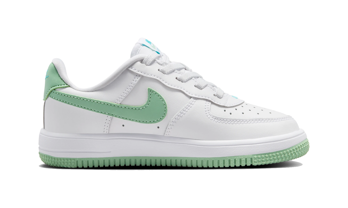 Nike Force 1 Low EasyOn White/White/Enamel Green/White