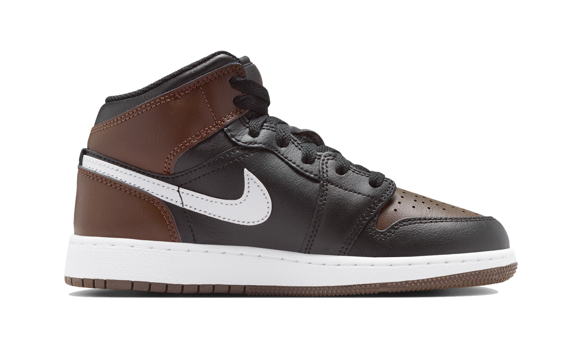 Air Jordan 1 Mid Baroque Brown/Black/White