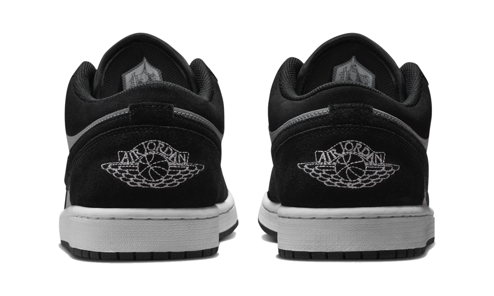 Air Jordan 1 Low Black/Light Smoke Grey/White