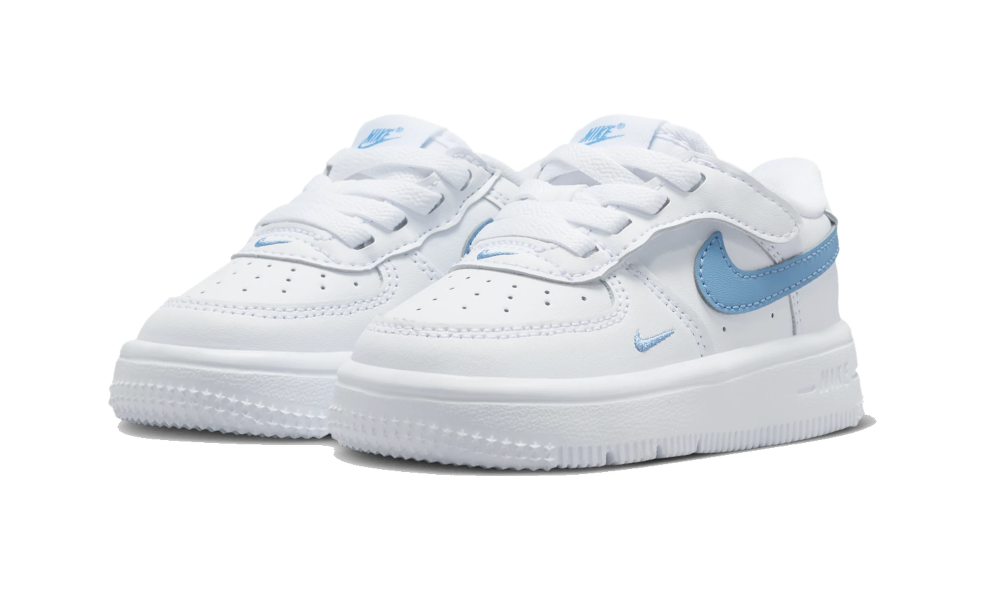 Nike Force 1 Low EasyOn White/Work Blue