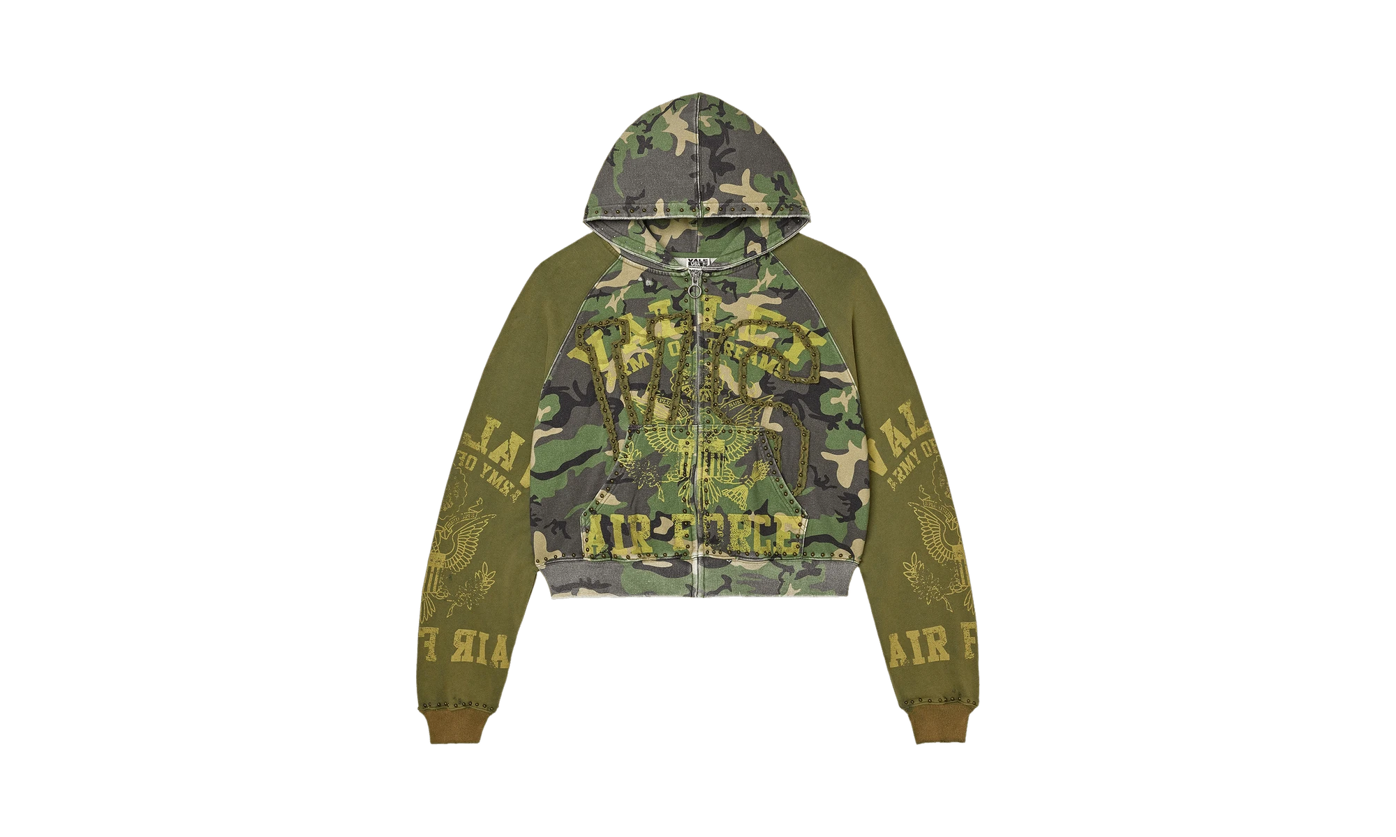 Vale Forever Terrain Zip Up Green/Yellow