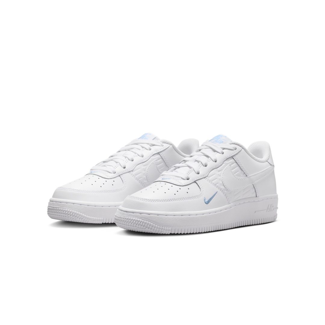 Nike Air Force 1 White Light Armoury Blue