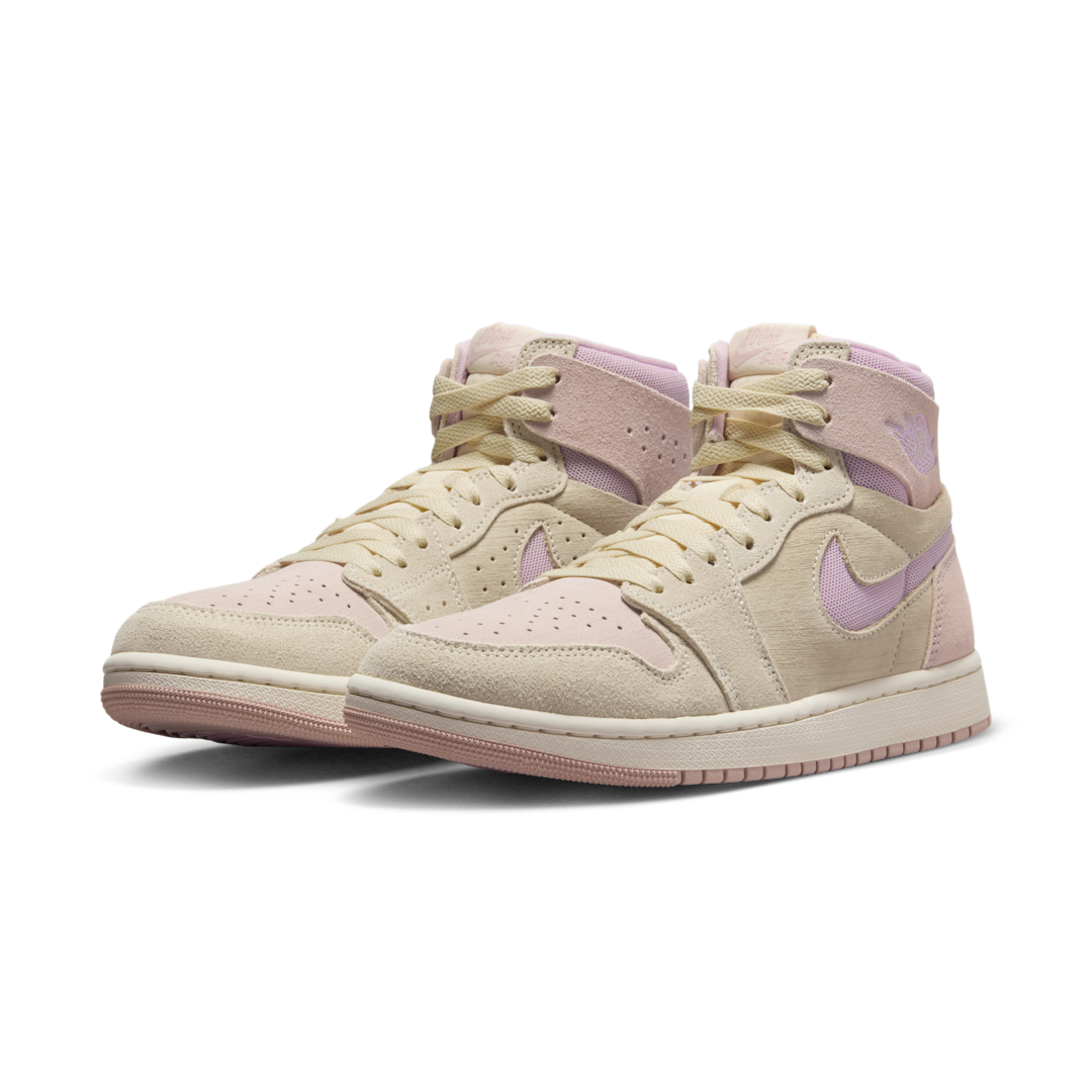 Air Jordan 1 High Zoom Air CMFT 2 Muslin Plum Chalk