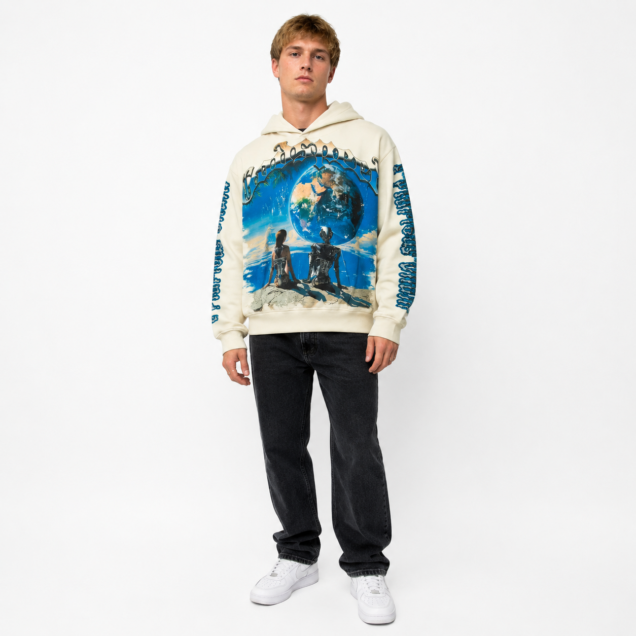 Godspeed Artificial Love Hoodie Bone