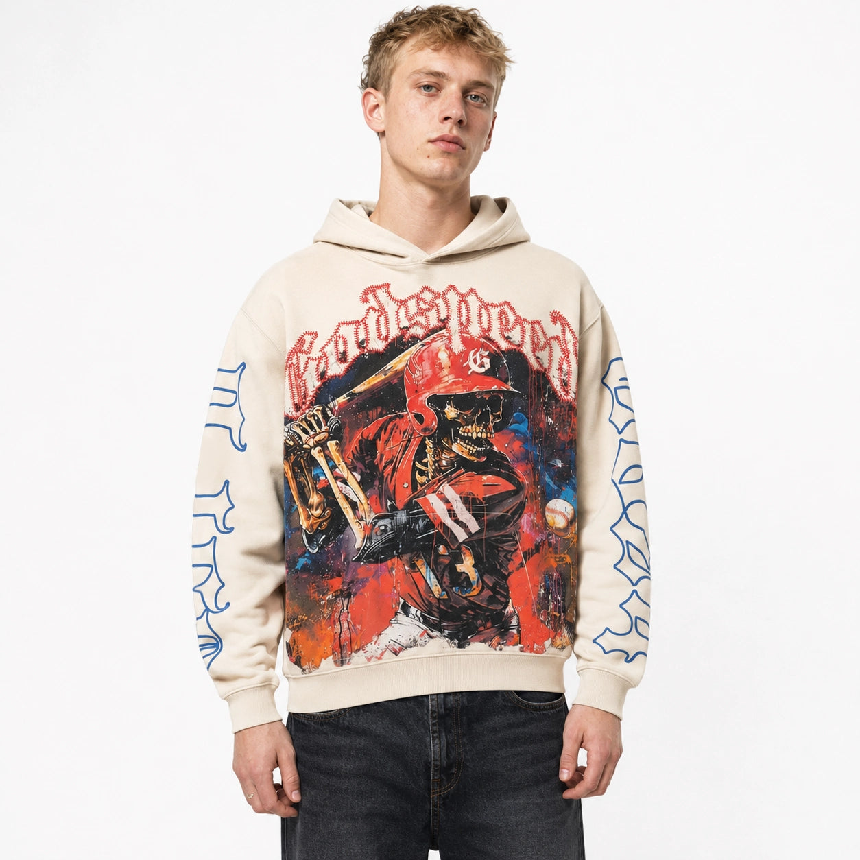 Godspeed Grand Slam Hoodie Bone