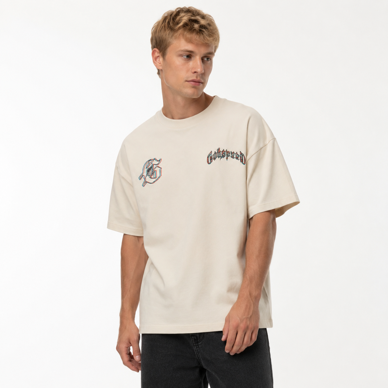 Godspeed Natural Disaster T-Shirt Bone