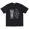 KAWS x Uniqlo Robot Graphic Black