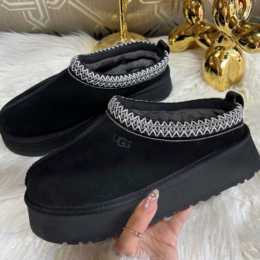 UGG Tazz Slipper Black, Black (1122553-BLK / 1174471-BLK)