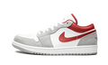 Air Jordan 1 Low SE Light Smoke Grey Gym Red
