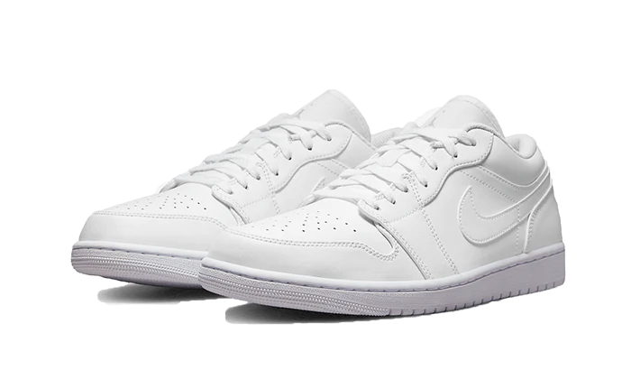 Air Jordan 1 Low Triple White, White/White (553558-136 / 553560-136 / 553558-130 / 553560-130 / DV0990-111)