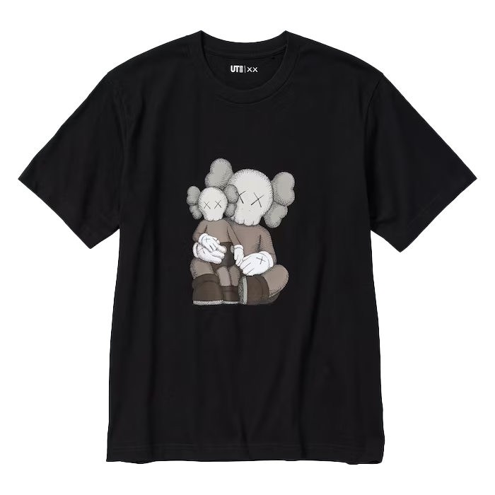 Uniqlo x KAWS T-Shirt Black Graphic