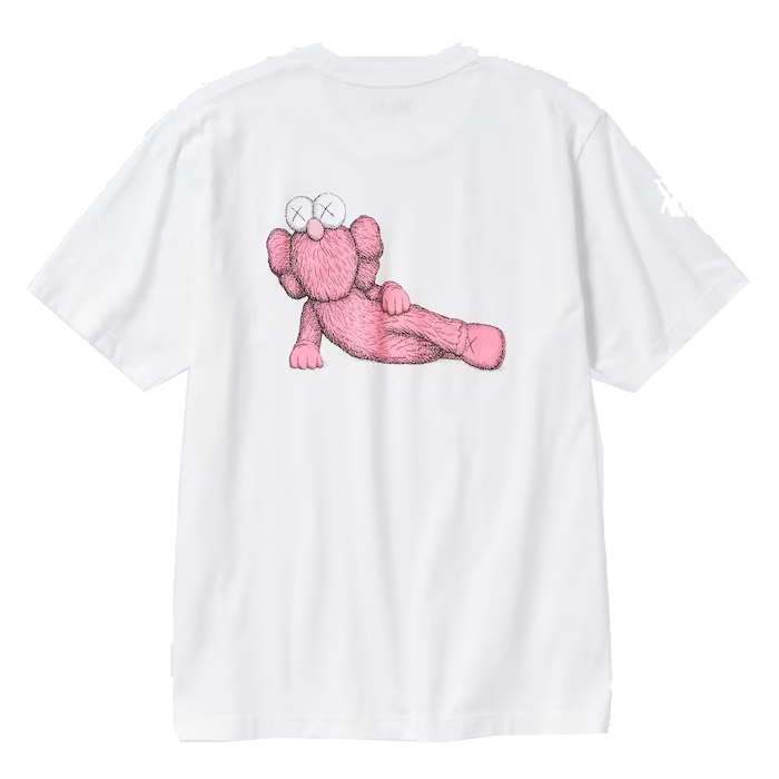Uniqlo x KAWS T-Shirt Pink Graphic